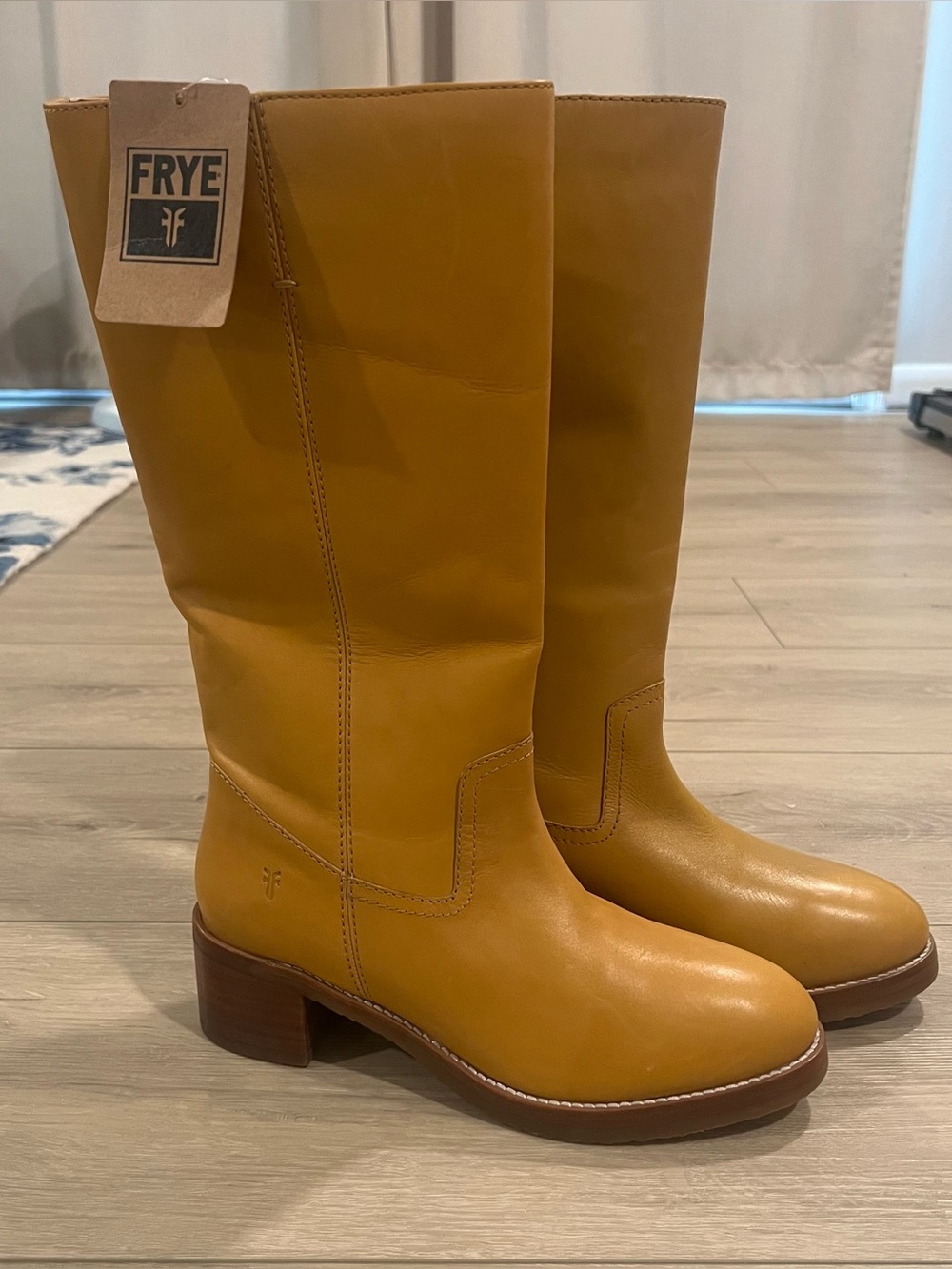 FRYE Women's Camryn Tall Pull On Leather Boots